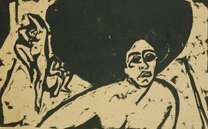 nakendansere; Nakendansere, 1909 av Ernst Ludwig Kirchner