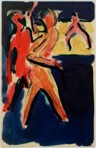 Postkort til Erich Heckel fra 23 av Ernst Ludwig Kirchner