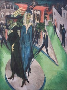 Potsdamer Platz av Ernst Ludwig Kirchner
