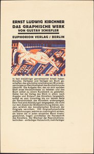 Liggende naken med katt (Illustrasjon for Ernst Ludwig Kirchner: Das Graphisches Werk) av Ernst Ludwig Kirchner
