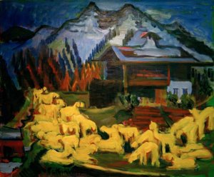 Saueflokk av Ernst Ludwig Kirchner