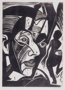 Selvportrett (fjellenes melankoli). 1929