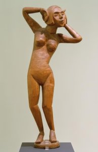 Danser (danser Gerda; danser) av Ernst Ludwig Kirchner