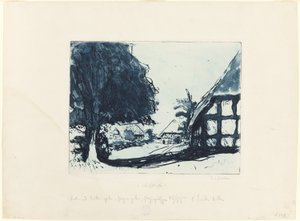Landsbygate av Ernst Ludwig Kirchner
