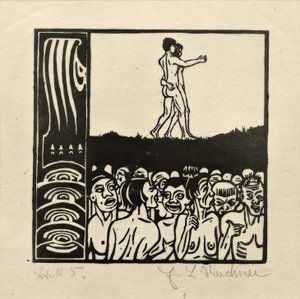 Foran folket av Ernst Ludwig Kirchner