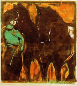 Sirkusbilde av Ernst Ludwig Kirchner
