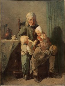 Bestefar og barnebarn av Ernst Schalck