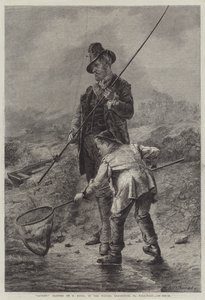 Fanget! (gravering) av Erskine Nicol