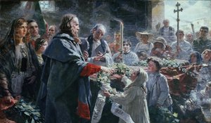 Giuseppe Garibaldi: «Til Anita ti år senere» av Erulo Eroli