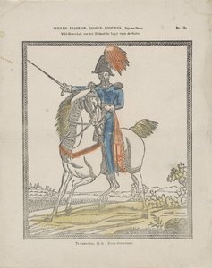 Willem-Frederik-George-Lodewijk, prins av Orange / feltmarskalk av den nederlandske hæren mot mytteristene (tittel på objekt) av Erve Wijsmuller