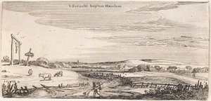 Galgebakke nær Haarlem av Esaias van de Velde