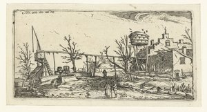 Landskap med bryggeri Landskap (serietittel) av Esaias van de Velde