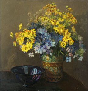 Blått og gull av Esther Barbara Nicloux Kerr