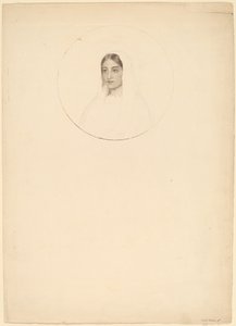 Ung kvinnes hode av Esther Frances Alexander