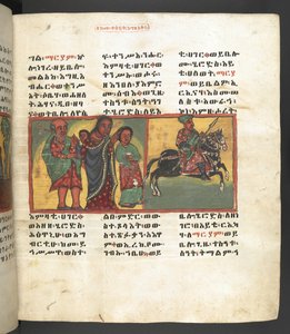 Eller. 607 f046r, Scene fra Jomfru Marias liv, fra 
