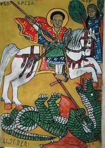 W.951 fol.78r St. George and the Dragon, fra 