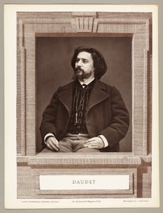 Alphonse Daudet (fransk forfatter, 1849-1897) av Etienne Carjat