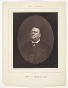 Charles Monselet av Etienne Carjat