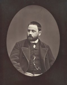 Émile Zola fransk romanforfatter, dramatiker og journalist, 1840-1902, ca. 1876. av Etienne Carjat