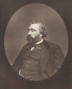 Gambetta, ca. 1876. av Etienne Carjat
