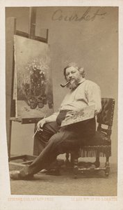 Gustave Courbet av Etienne Carjat