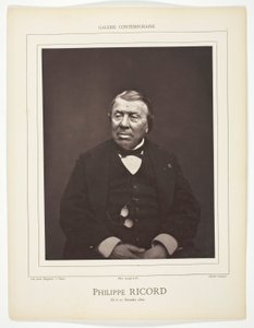 Philippe Ricord av Etienne Carjat