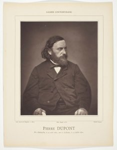 Pierre Dupont av Etienne Carjat