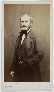 Portrett av Amédée Achard (1814-1875), romanforfatter av Etienne Carjat