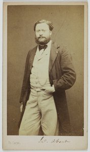 Portrett av Edmond About (1828-1885), romanforfatter, polemiker av Etienne Carjat