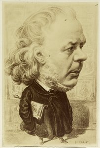 Portrett av Daumier av Etienne Carjat