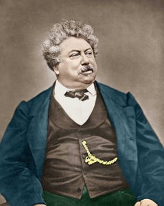 Portrett av Alexandre Dumas Père av Carjat. av Etienne Carjat