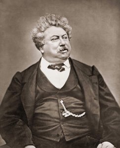 Portrett av Alexandre Dumas far av Carjat. av Etienne Carjat
