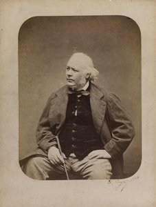 Portrett av Honoré Daumier 1808-1879, 1864. av Etienne Carjat