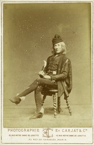 Richard i rollen som Gringoire av Etienne Carjat