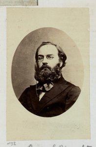 Rigault Raoul Adolf Georges (1846-1871). Journalist og politiker, han blir utnevnt til politiprefekturet (20. mars 1871), til Kommisjonen for offentlig sikkerhet (29. mars 1871). I denne egenskap tiltvinger han seg makt og undertrykker sine motstandere... av Etienne Carjat