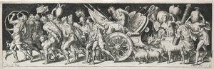 Kamper og triumfer, sannsynligvis 1560-tallet. av Etienne Delaune