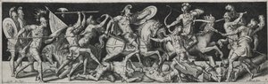 Kamper og triumfer, sannsynligvis 1560-tallet. av Etienne Delaune