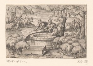 Jakob tilt fra steen van de put History of Genesis (serietittel)