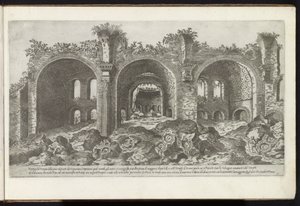 Rester av basilikaen Maxentius i Roma Gamle bygninger (serietittel) I vestigi dell