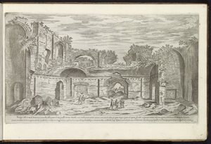 Ruïnes van de Thermen van Caracalla te Rome Bouwwerken uit de oudheid (series title) I vestigi dell