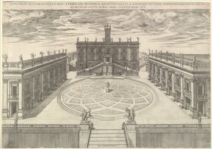 Utsikt over den romerske hovedstaden, 1569