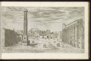 Søyle av Antoninus Pius i Roma Gamle bygninger (serietittel) I vestigi dell