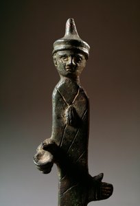 Haruspice, bronseskulptur, 3. århundre f.Kr av Etruscan Etruscan
