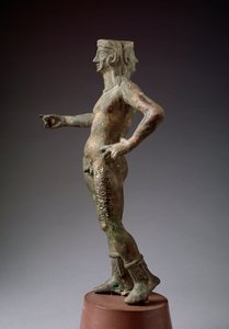 Den guddommelighet av design Culsans. Bronseskulptur, 3. århundre f.Kr