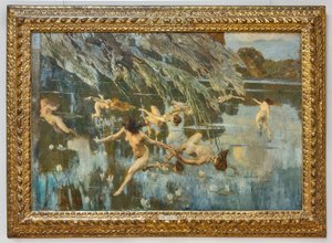 Nymfene av Ettore Tito
