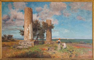 Jupiter-tempelet i Syracuse av Ettore de Maria Bergler
