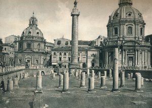 Forum of Trajan, Roma, Italia, 1927 av Eugen Poppel
