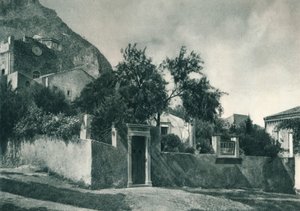 Garden, Taormina, Sicilia, Italia, 1927 av Eugen Poppel