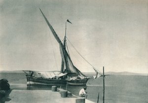 Havn, Ischia, Italia, 1927 av Eugen Poppel