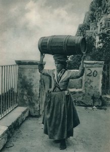 Vannbærer, Capri, Italia, 1927